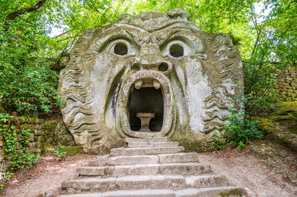 bomarzo parco mostri